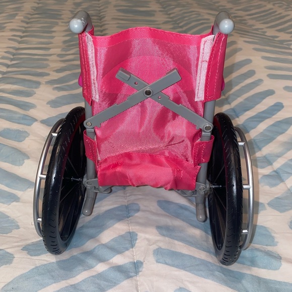 Beverly Hills Doll Collection Wheelchair • Pink • Excellent Condition - Picture 4 of 6